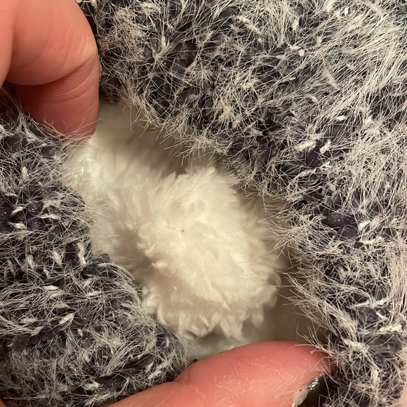 NWT dark bluish grey sock slippers - Picture 5 of 5